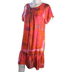 Planet vintage 100% Silk dress 10